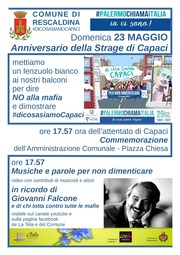 ANNIVERSARIO DELLA STRAGE DI CAPACI - #DICOSASIAMOCAPACI